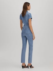Mono largo de denim con pernera pitillo de Good American - Imagen 4 de 4