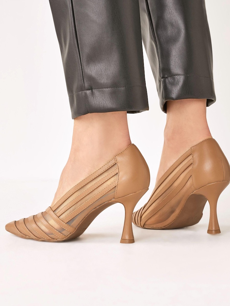 Camel - Forever Comfort® - Strip - Mesh pumps met hak - Image 2 of 7