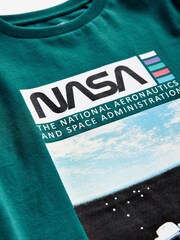 Nasa لون أخضر - Long Sleeve T-Shirt (3-16yrs) - صورة 3 من 3