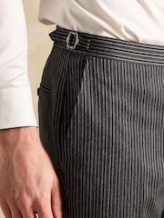 Joules Black Slim Fit Morning Suit Trousers - Image 5 of 5