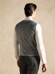 Joules Light Blue Morning Suit Waistcoat - Image 2 of 6