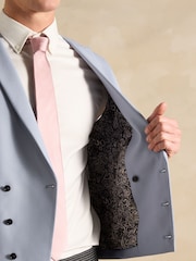 Joules Light Blue Morning Suit Waistcoat - Image 5 of 6