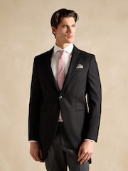 Joules Black Slim Fit Morning Suit Jacket - Image 1 of 8