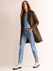 Boden Light Blue Mid Rise Slim Jeans - Image 3 of 6