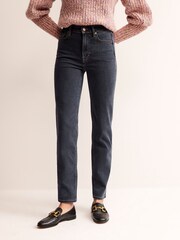 Boden Black Mid Rise Slim Jeans - Image 3 of 6