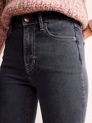 Boden Black Mid Rise Slim Jeans - Image 4 of 6