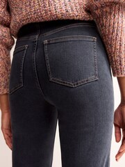 Boden Black Mid Rise Slim Jeans - Image 5 of 6