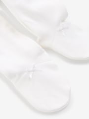White Ground 100% Cotton Single Smart Sleepsuit (0-2yrs) - Image 9 of 10