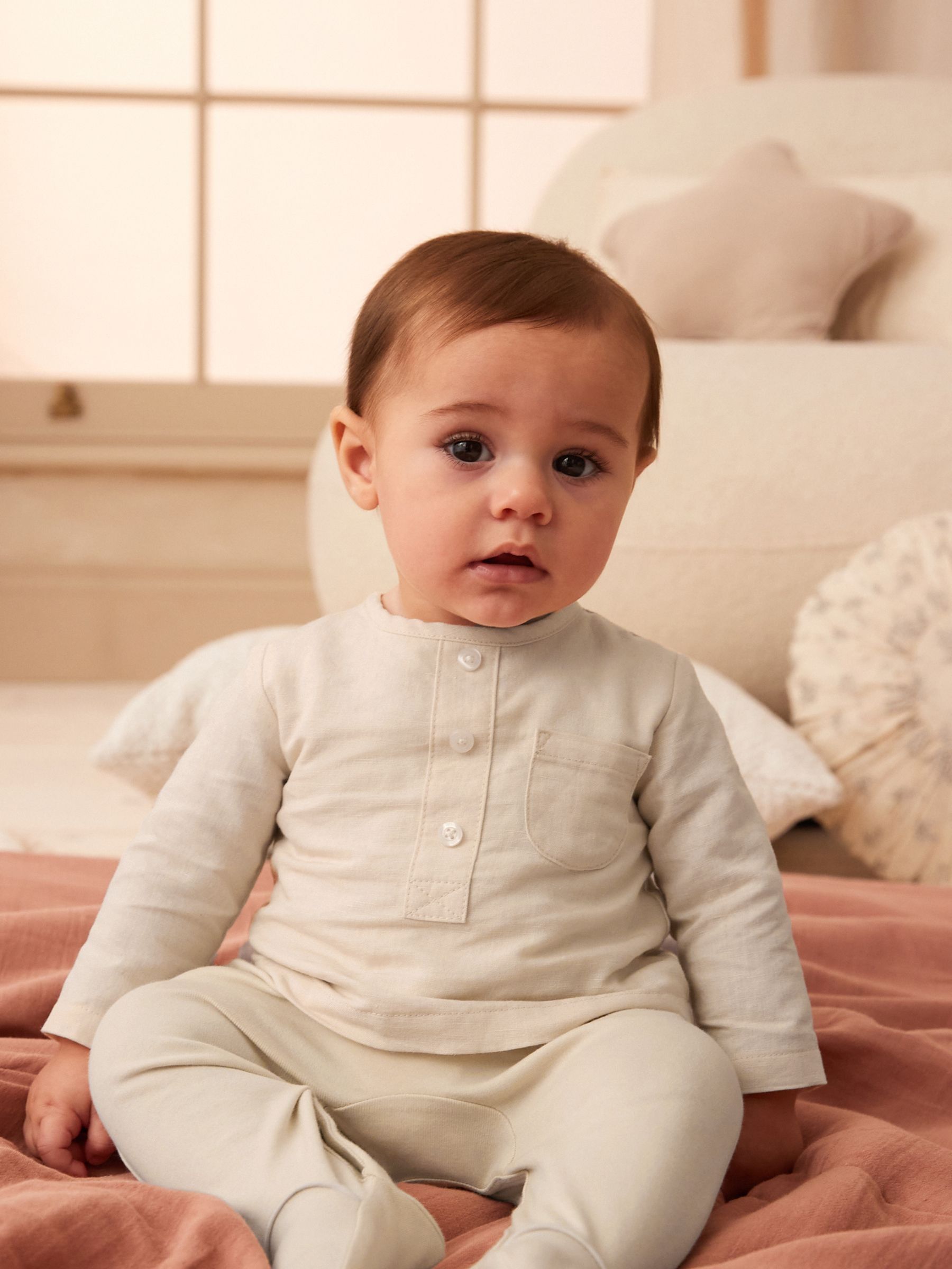 Newborn white button up shirt hot sale