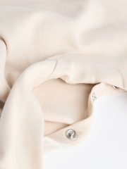 Ecru White Occasion Mock Shirt Baby Sleepsuit (0-18mths) - Image 9 of 11