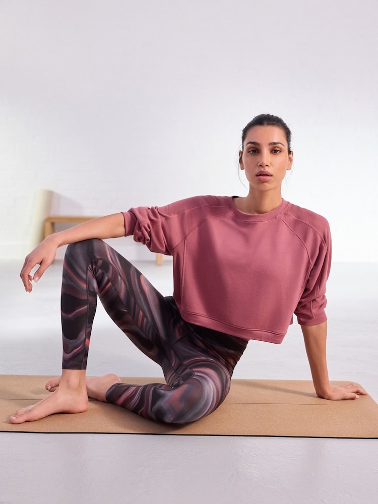Koralowo-różowy - Active Yoga Leggings - Image 1 of 8