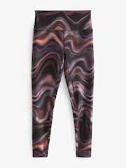 Koralowo-różowy - Active Yoga Leggings - Image 6 of 8