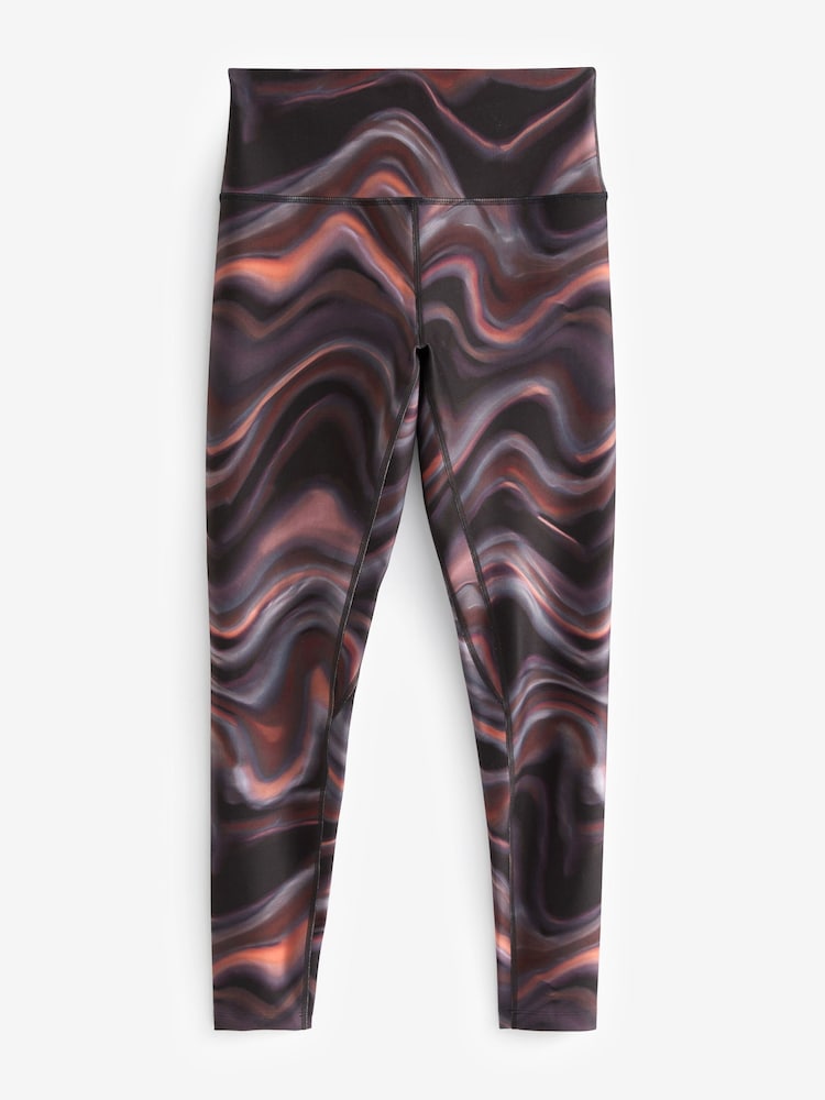 Koralowo-różowy - Active Yoga Leggings - Image 6 of 8