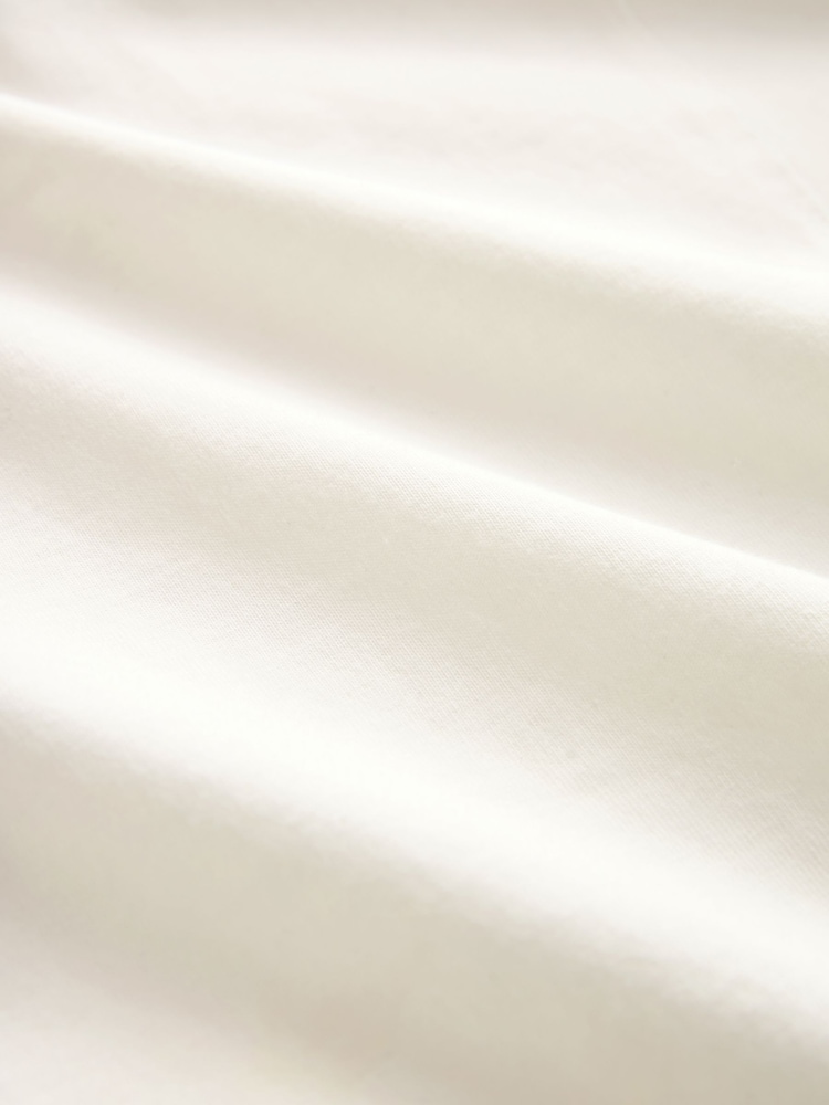 Ecru White 100% Cotton Active Jersey Tank - Image 7 of 7
