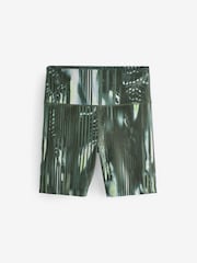 Green Active Sports Cycling Shorts - Image 3 of 4