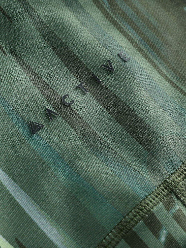 Green Active Sports Cycling Shorts - Image 4 of 4