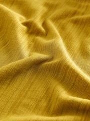 Yellow Active Sports Short Sleeve V-Neck Top - Image 7 of 7