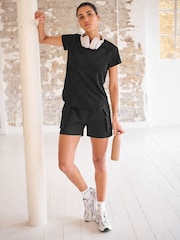 Black Active Cargo Shorts - Image 2 of 7