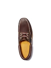 Timberland Lug Bootsschuhe mit 3 Ösen, Braun - Bild 6 von 8