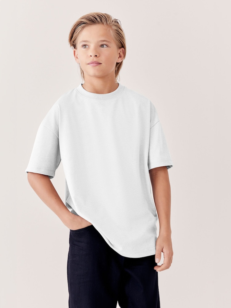 Blanco - Camiseta de manga corta (3-16años) - Imagen 1 de 5 Blanco - Camiseta de manga corta (3-16años) - Imagen 1 de 5