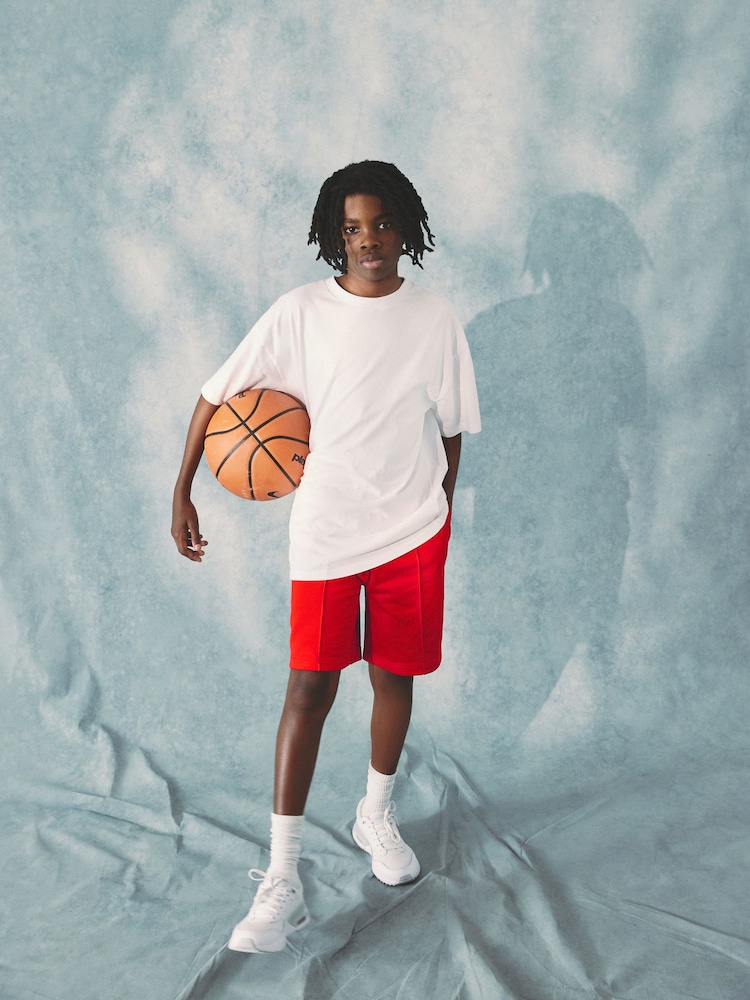 White Relaxed Fit Short Sleeve T-Shirt (3-16yrs) - Image 4 of 5