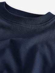 Blue Navy Relaxed Fit Short Sleeve T-Shirt (3-16yrs) - Image 5 of 5
