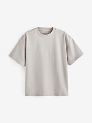 Blassgrau - Kurzarm-T-Shirt aus 100 % Baumwolle (3–16J.) - Bild 5 von 7