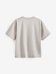 Blassgrau - Kurzarm-T-Shirt aus 100 % Baumwolle (3–16J.) - Bild 6 von 7