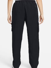 Nike Black High Rise Woven Cargo Trousers - Image 2 of 5