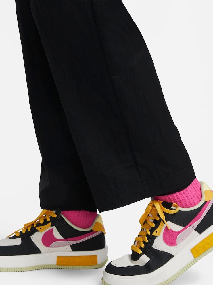 Nike Black High Rise Woven Cargo Trousers - Image 5 of 5