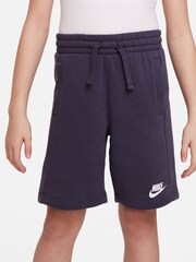 Nike Blue Sweatshirt and Shorts Tracksuit - Image 5 of 8