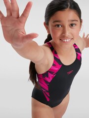 Speedo Black HyperBoom Splice Muscleback Swimsuit - Image 4 of 9