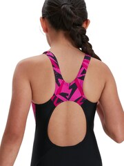 Speedo Black HyperBoom Splice Muscleback Swimsuit - Image 6 of 9
