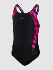 Speedo Black HyperBoom Splice Muscleback Swimsuit - Image 7 of 9