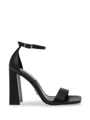 Steve Madden Airy Sandal Black Leather - Image 1 of 1