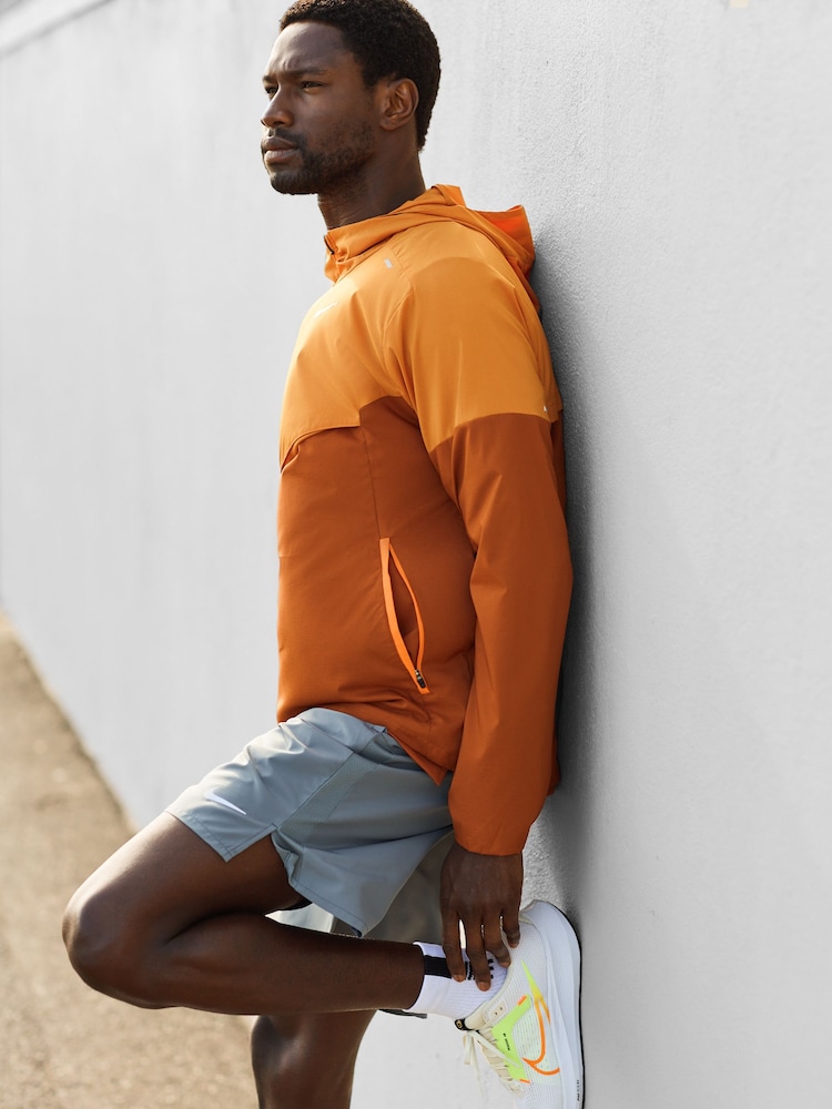 Nike Orange Windrunner Running Jacket - Image 1 of 1