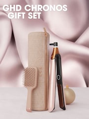 ghd Cashmere Beige Chronos Hair Straightener Festive Gift Set - Image 2 of 5