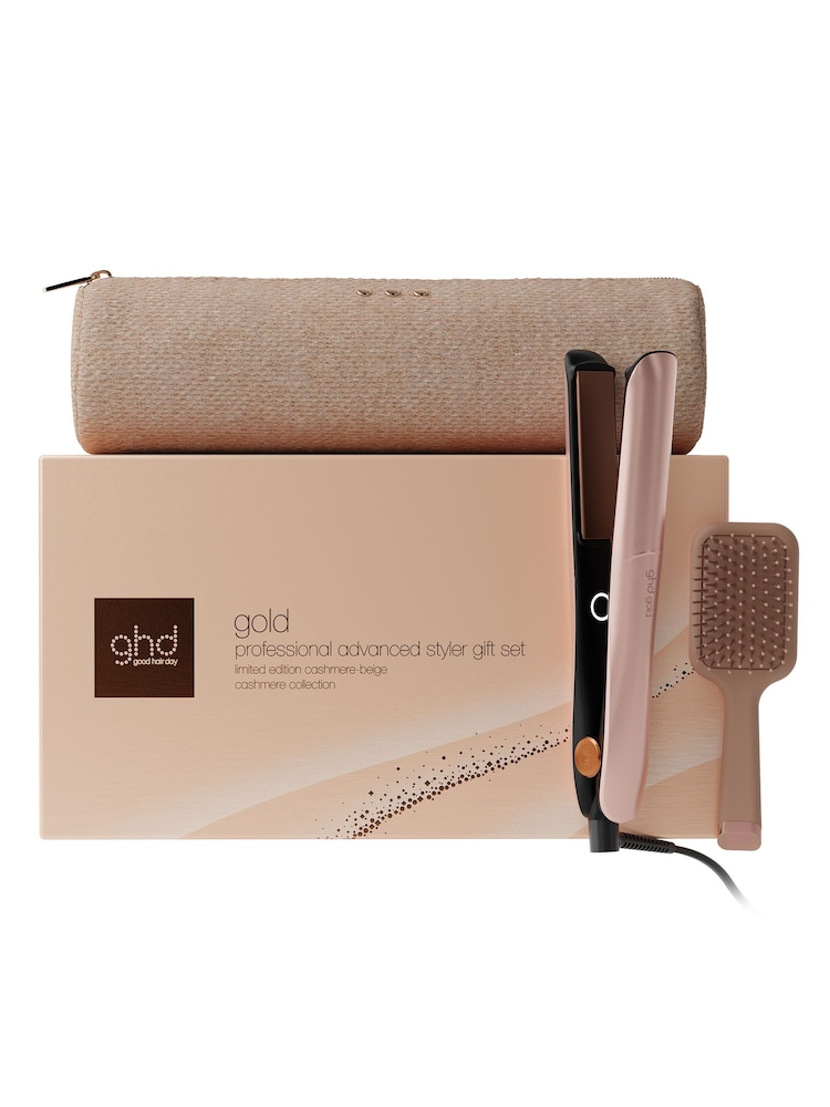 ghd Beige Gold Styler Hair Straightener - Image 1 of 5 ghd Beige Gold Styler Hair Straightener - Image 1 of 5