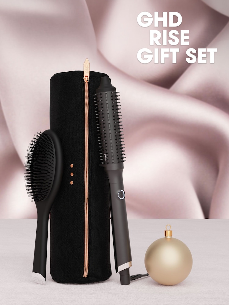 ghd Black Rise Volumising Hot Brush Festive Gift Set - Image 2 of 5