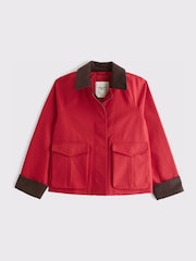Abercrombie & Fitch Short Barn Jacket - Obrázok 8 z 9