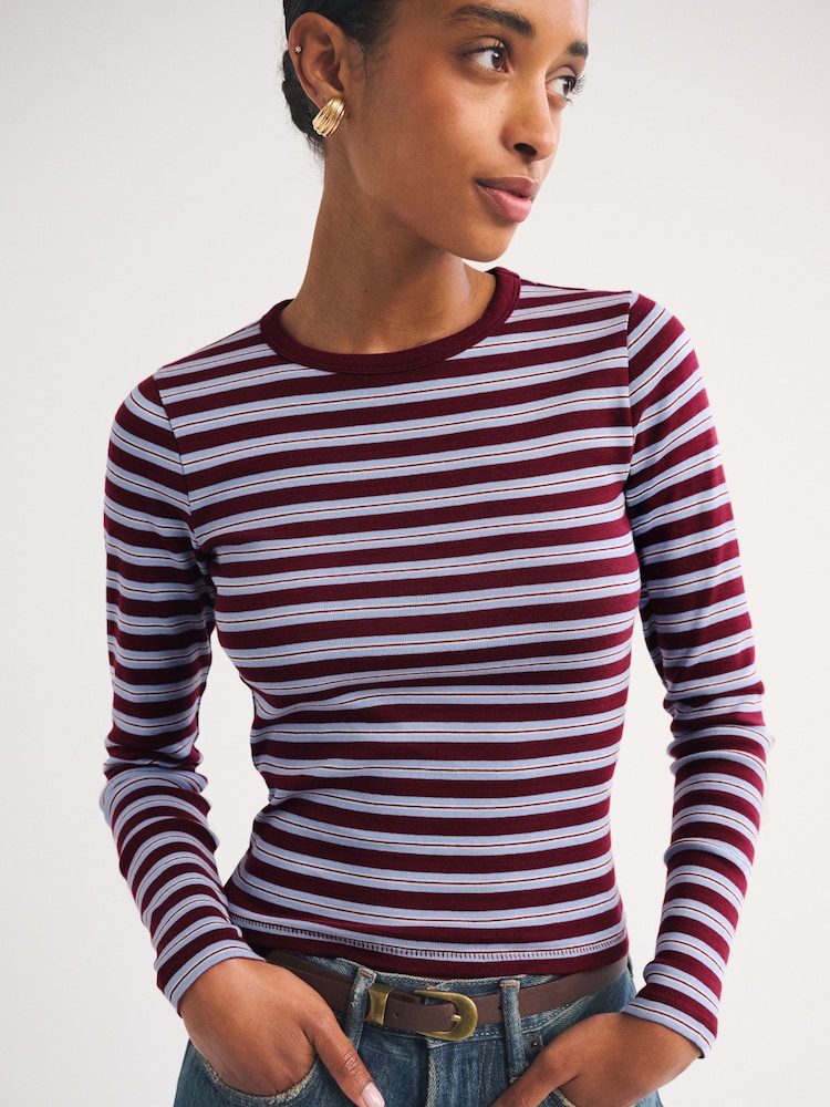Abercrombie & Fitch Vintage Rib Baby T-Shirt - 圖片 1/5