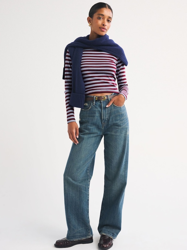 Abercrombie & Fitch Vintage Rib Baby T-Shirt - 圖片 2/5