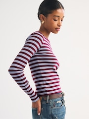 Abercrombie & Fitch Vintage Rib Baby T-Shirt - 圖片 4/5