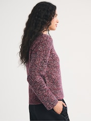 Abercrombie & Fitch Red Madeline Long Sleeve T-Shirt - Image 3 of 7