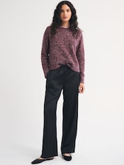 Abercrombie & Fitch Red Madeline Long Sleeve T-Shirt - Image 4 of 7