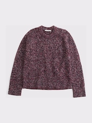 Abercrombie & Fitch Red Madeline Long Sleeve T-Shirt - Image 6 of 7