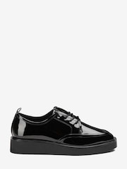 črna - Mokasini s polno peto in vezalkami Forever Comfort® - Slika 4 iz 8