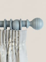 Laura Ashley Dark Slate Haywood Curtain Pole - Image 1 of 4