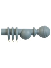 Laura Ashley Dark Slate Haywood Curtain Pole - Image 2 of 4