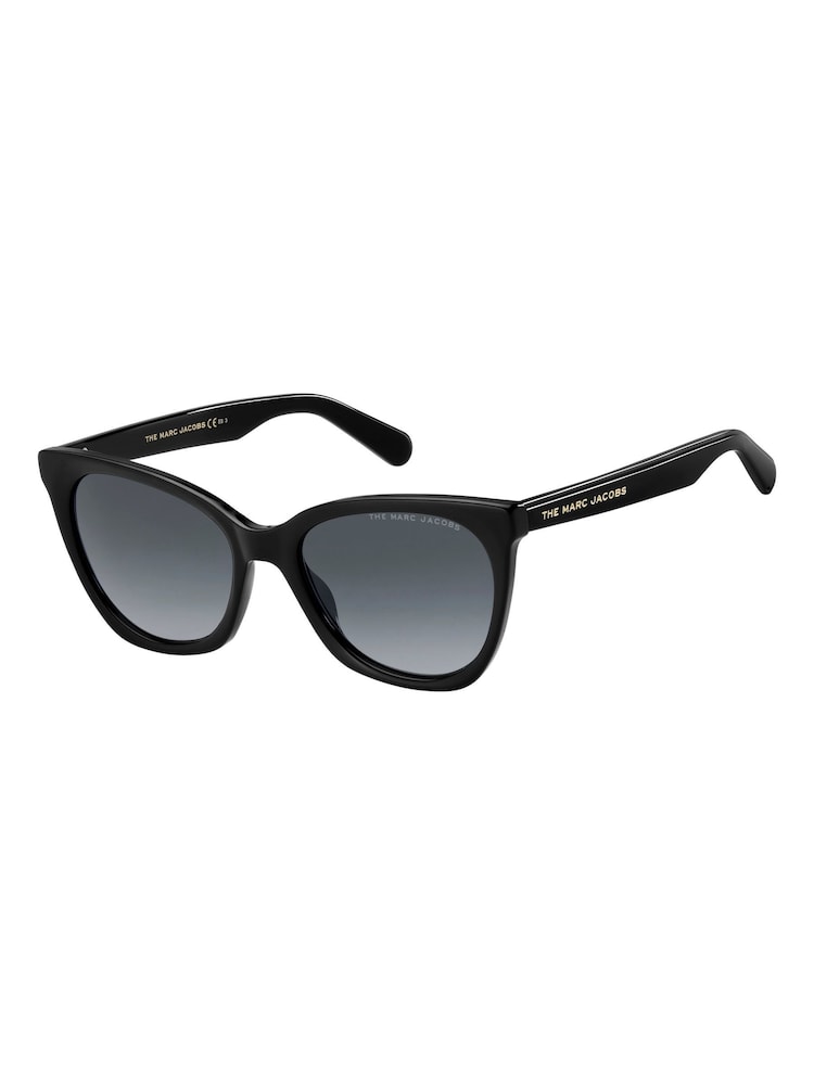 Marc Jacobs Black Cat-Eye Sunglasses - Image 1 of 2